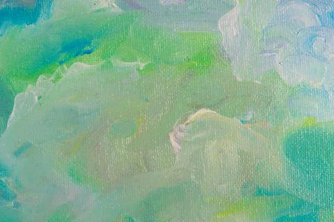 Abstract creative background: light bright chaotic spots of oil paint on line Stock Photos