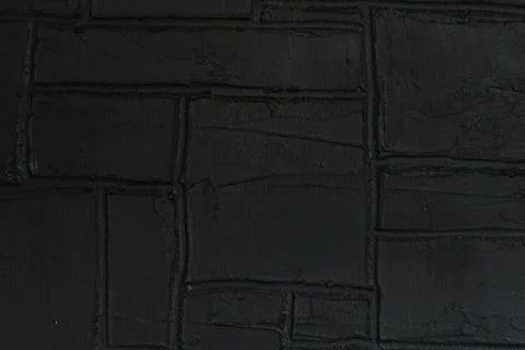 Abstract creative background: lined gypsum plaster, toning, short focus. Stock Photos