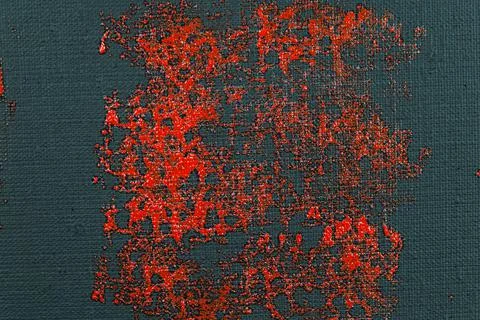 Abstract creative background: red spots, strokes and splashes of colored prim Stock Photos