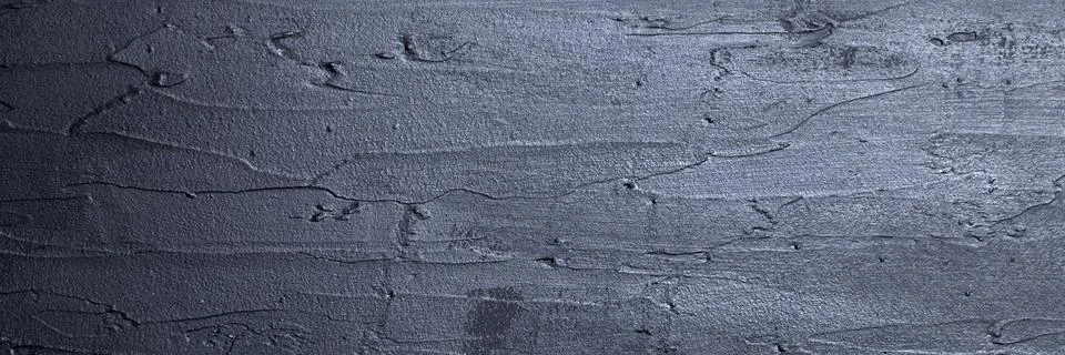 Abstract creative background: roughly applied gypsum plaster, toning, short f Stock Photos