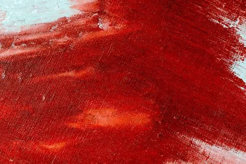 Abstract creative background: white and red blurred stains of colored primer  Stock Photos