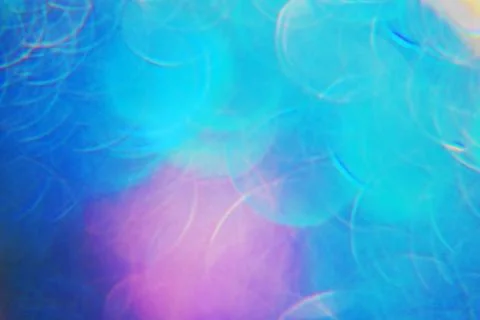Abstract creative blur bubble background. Fairy, magic Foto stock