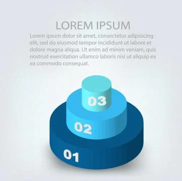 Abstract Creative concept background. Infographic design template. Business c Illustrazione stock