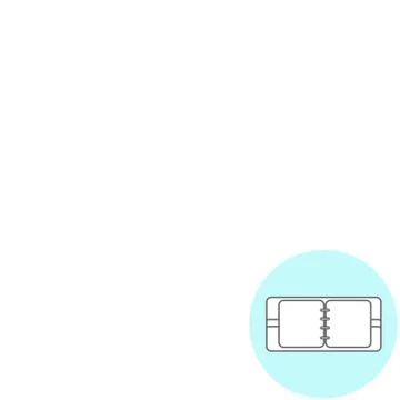 Abstract Creative concept vector background. Line icons flat design elements Stockillustratie