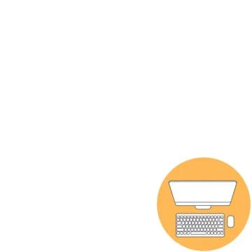 Abstract Creative concept vector background. Line icons flat design elements 스톡 일러스트