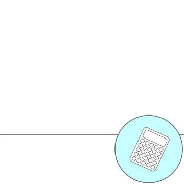 Abstract Creative concept vector background. Line icons flat design elements Stock Illustration