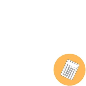 Abstract Creative concept vector background. Line icons flat design elements Stock Illustration