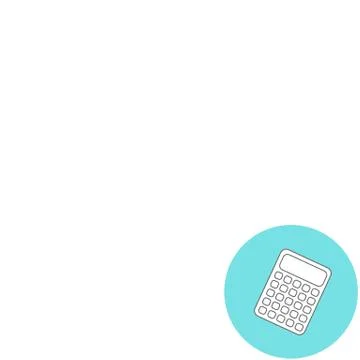 Abstract Creative concept vector background. Line icons flat design elements Stock Illustration