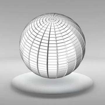 Abstract Creative concept vector background of geometric shapes the lines Illustrazione stock