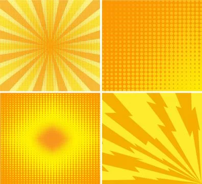 Abstract creative concept vector comics pop art style blank layout template w Stock Illustration