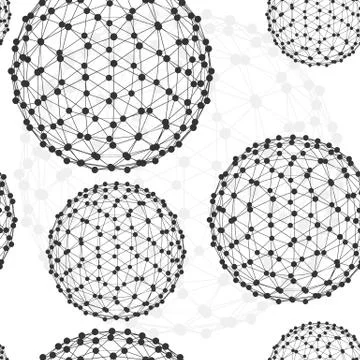 Abstract Creative concept vector pattern background of geometric shapes the.. Illustrazione stock