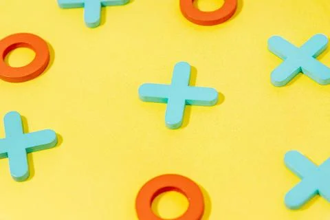Abstract creative concept wallpaper Pattern Board Game Tic Tac Toe noughts an 스톡 사진