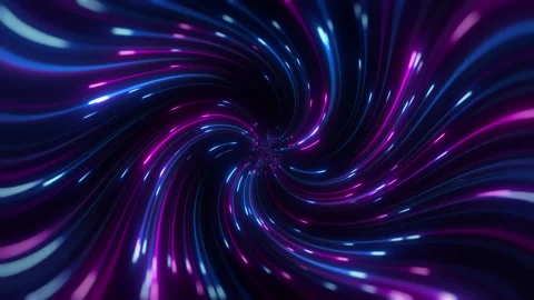 Abstract creative cosmic background. Fast travel, hyper jump Stock Footage 141007527