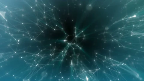 Abstract creative cosmic background. Hyper jump into another galaxy. Speed of Stock Footage 112799764