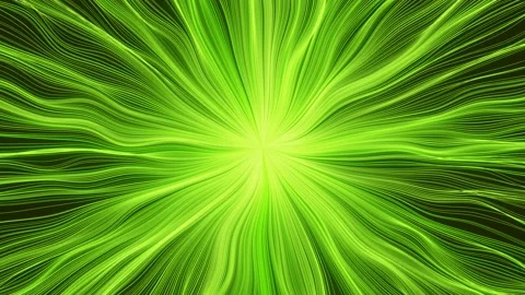 Abstract Creative Cosmic Loop, Green Abstract Vj Loop, 3D Rendered Seamless Loop Stock-Footage 166092345