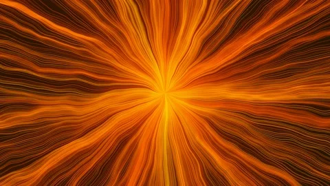 Abstract Creative Cosmic Loop, Orange Abstract Vj Loop,3D Rendered Seamless Loop Video stock 166090924