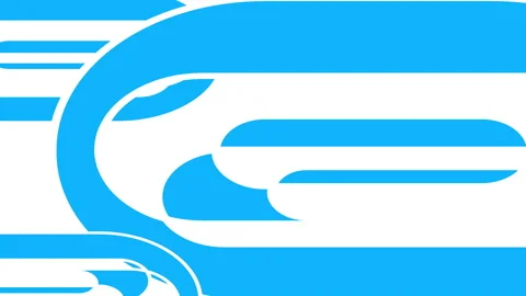 Abstract creative design of blue circle for background Stock Footage 145740552