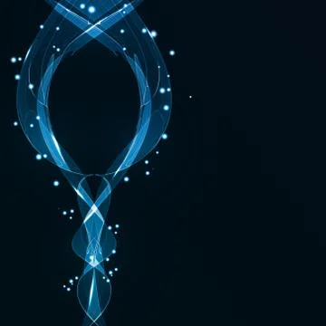 Abstract. Creative dynamic element Stock Illustration