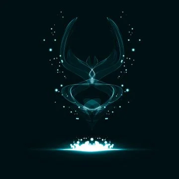 Abstract. Creative dynamic element Stock Illustration