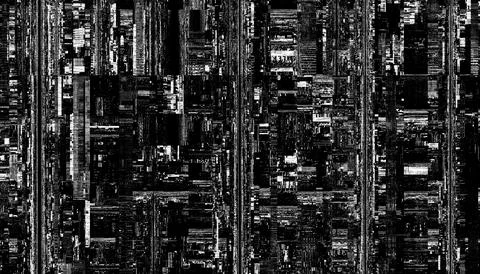 Abstract creative glitch overlay texture. Geometric pixel pattern of a digi.. Stockfoto's