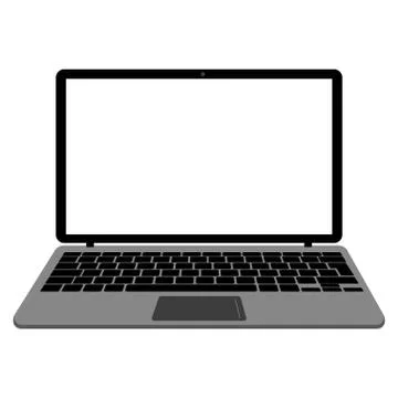 Abstract creative laptop. Isometric template 3d style. For web and mobile app Stock Illustration