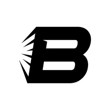 Abstract creative Letter B initial logo design vector template Stock Illustration