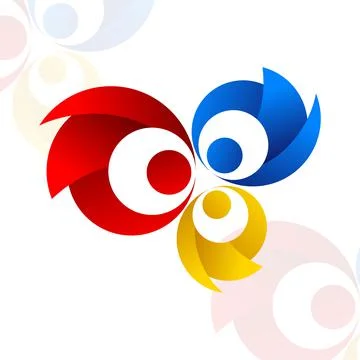 Abstract creative logo element design for event in adobe illustrator eps. Illustrazione stock