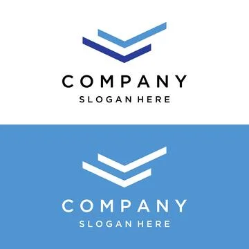 Abstract creative Logo template elements are universal, can be used for bus.. Stockillustratie