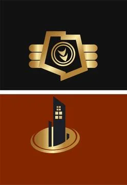 Abstract creative logo for your design, shape, symbol, band product for any.. Stock Illustration