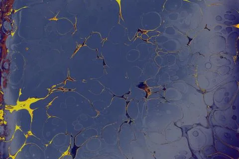 Abstract creative marble pattern texture. Traditional art of Ebru marbling Illustrazione stock