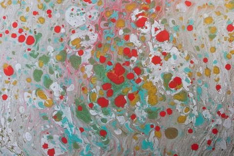 Abstract creative marble pattern texture. Traditional art of Ebru marbling Illustrazione stock