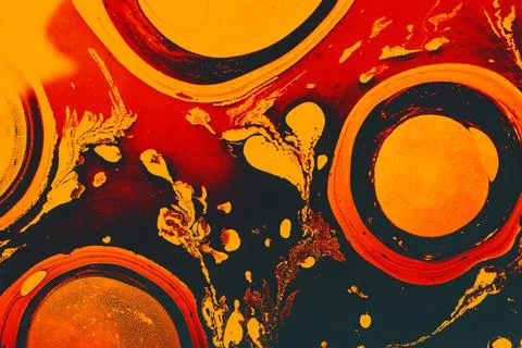 Abstract creative marble pattern texture. Traditional art of Ebru marbling Illustrazione stock