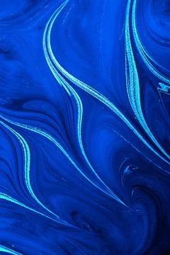 Abstract creative marble pattern texture. Traditional art of Ebru marbling Illustrazione stock