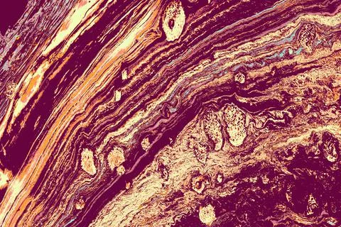 Abstract creative marble pattern texture. Traditional art of Ebru marbling Illustrazione stock