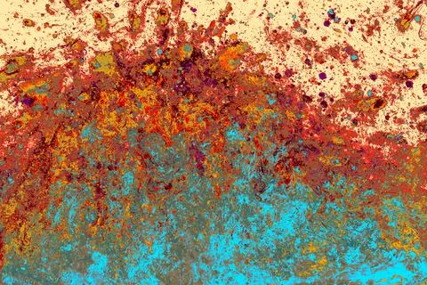 Abstract creative marble pattern texture. Traditional art of Ebru marbling 스톡 일러스트