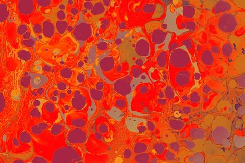 Abstract creative marble pattern texture. Traditional art of Ebru marbling Illustrazione stock