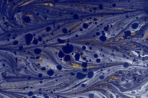 Abstract creative marble pattern texture. Traditional art of Ebru marbling Illustrazione stock