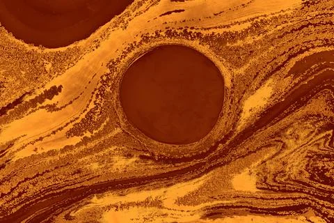 Abstract creative marble pattern texture. Traditional art of Ebru marbling Illustrazione stock