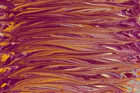 Abstract creative marble pattern texture. Traditional art of Ebru marbling Illustrazione stock