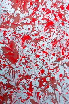 Abstract creative marble pattern texture. Traditional art of Ebru marbling Illustrazione stock