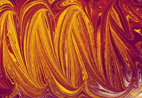 Abstract creative marble pattern texture. Traditional art of Ebru marbling Illustrazione stock