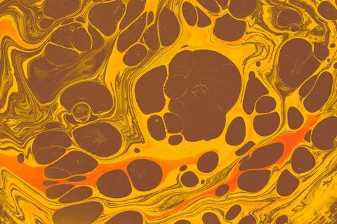 An abstract, creative marble pattern texture - Traditional Ebru marbling artw 스톡 일러스트