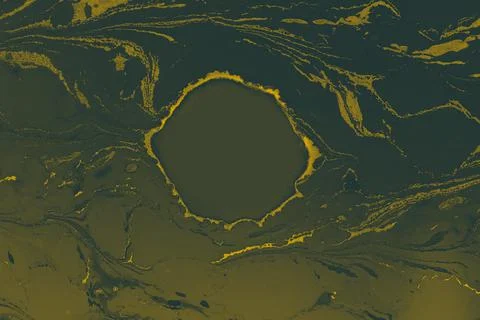 Abstract creative marble pattern texture. Traditional art of Ebru marbling Stock Illustration