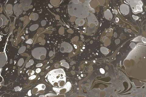 Abstract creative marble pattern texture. Traditional art of Ebru marbling Illustrazione stock