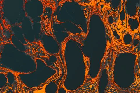 Abstract creative marble pattern texture. Traditional art of Ebru marbling Stock Illustration