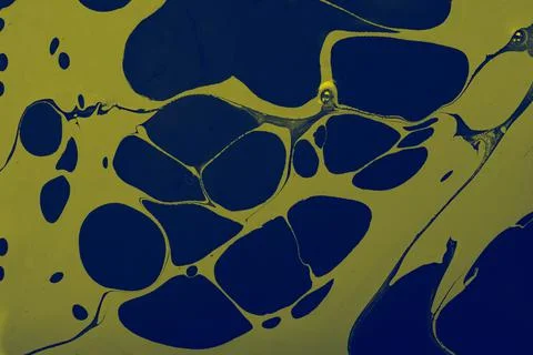 Abstract creative marble pattern texture. Traditional art of Ebru marbling Stock Illustration