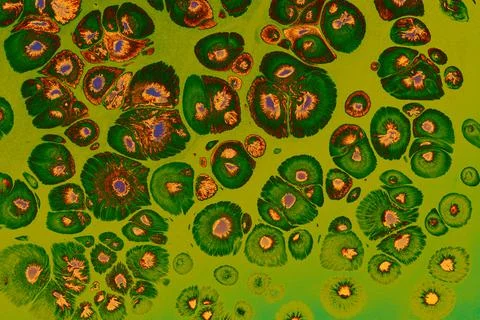 Abstract creative marble pattern texture. Traditional art of Ebru marbling Stock Illustration