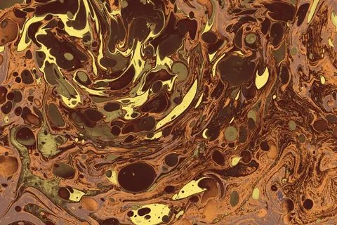 Abstract creative marble pattern texture. Traditional art of Ebr Stock Illustration