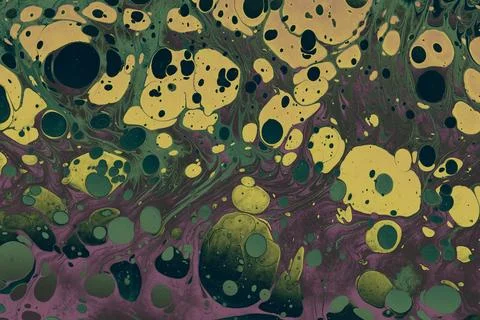 Abstract creative marble pattern texture. Traditional art of Ebr Stock Illustration