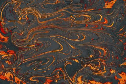 Abstract creative marble pattern texture. Traditional art of Ebr Illustrazione stock